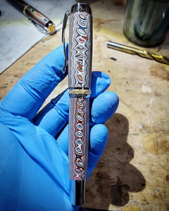 Fordite Rollerball Pen - Style 2