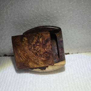 Honduran rosewood burl pick box